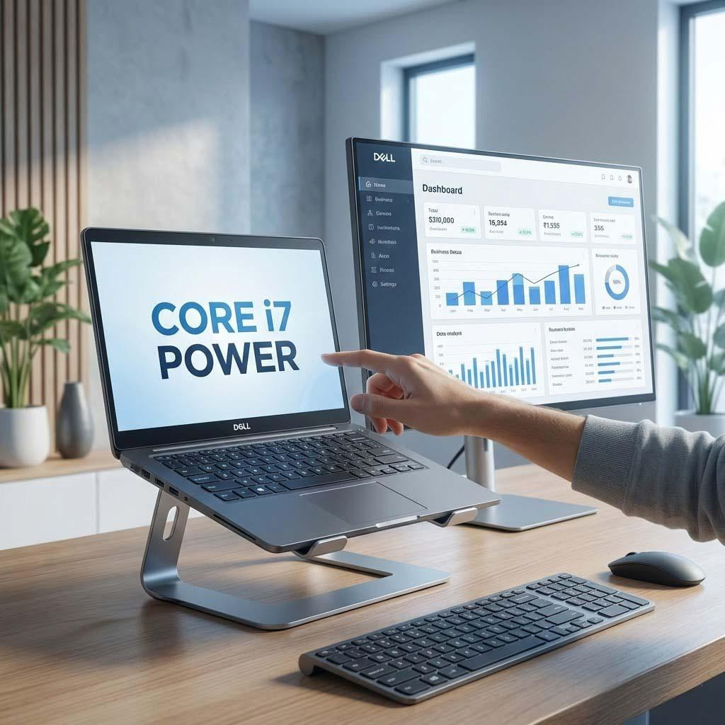 Dell's Lightest Core i7 Touchscreen Laptop Only 2.6 Lbs Webcam