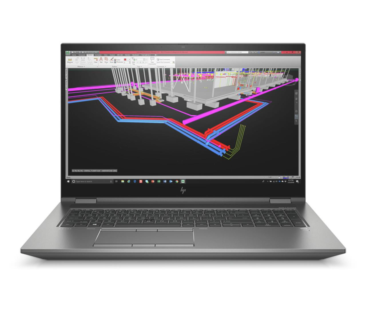 HP ZBook Fury 17 G7 i7-10850H 32GB Nvidia RTX 3000 17