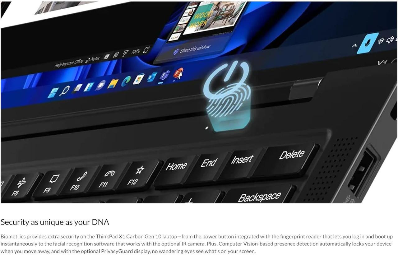 Refurbished Lenovo ThinkPad X1 Carbon Gen 10