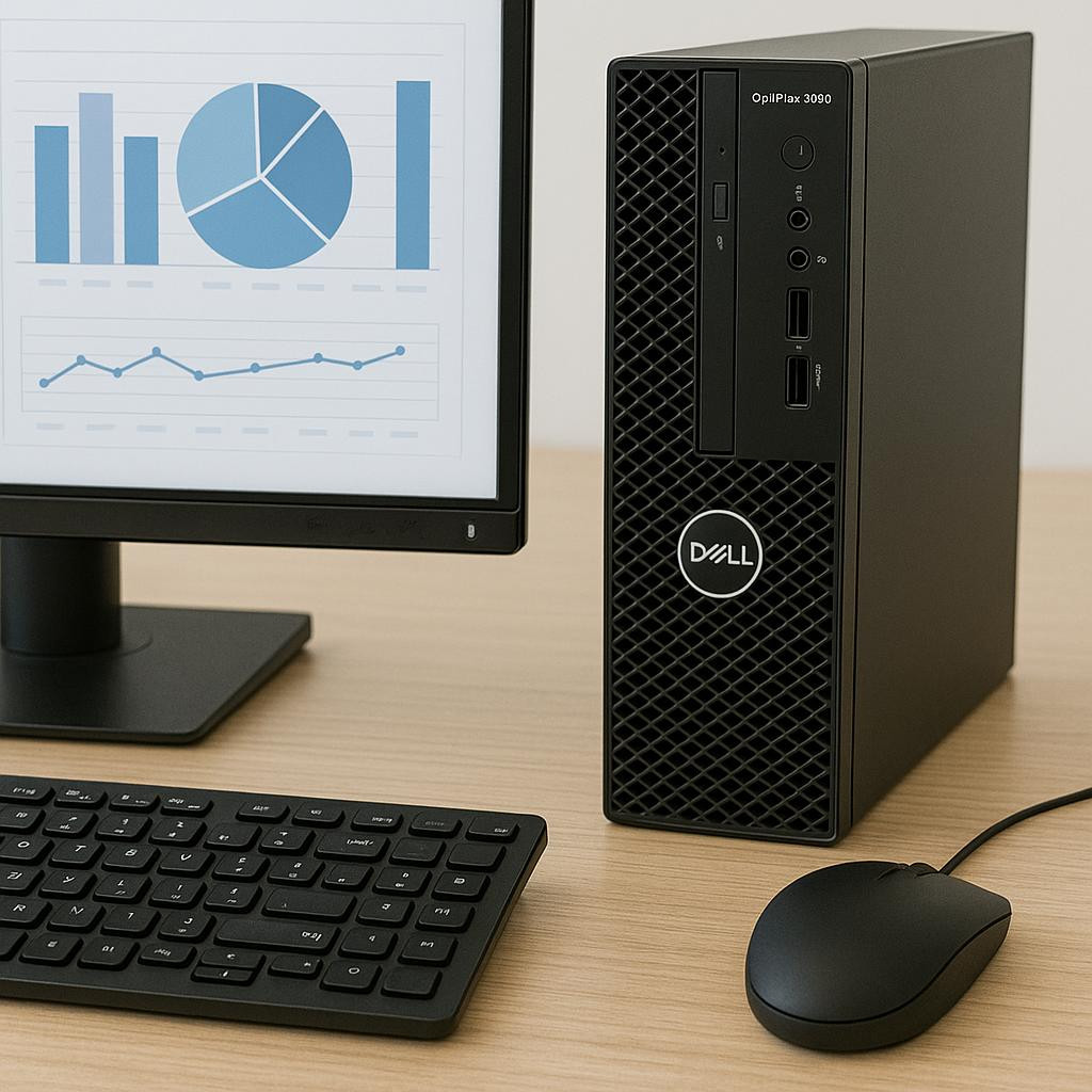 Refurbished Dell OptiPlex i7 16GB RAM Windows 11 Compact SFF Computer