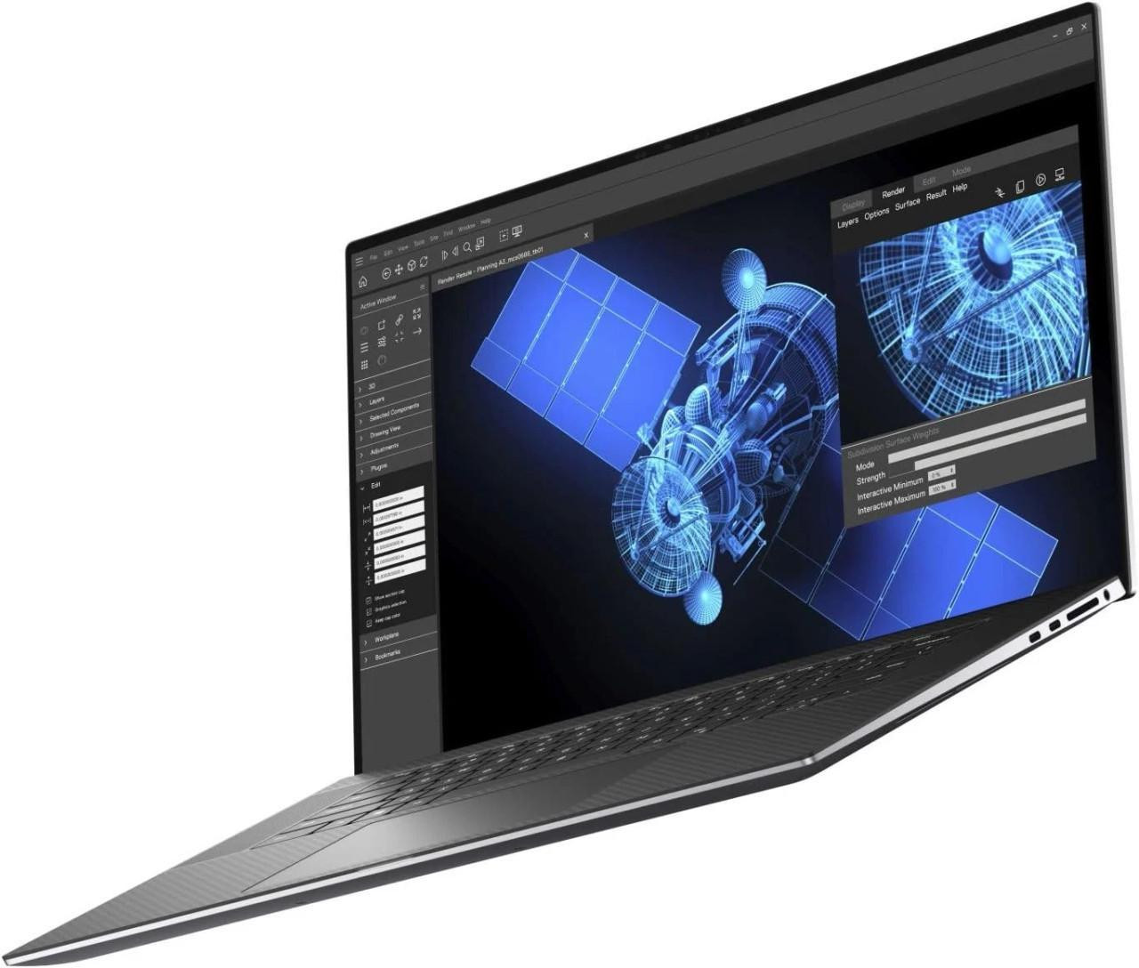 Mobile Workstation Precision 7750 Core i7 Quadro T1000 32GB Memory