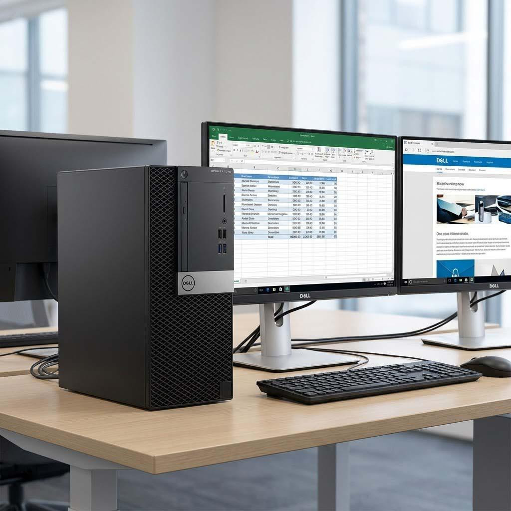 Dell OptiPlex 7070 MT 16GB 250GB SSD Business Tower Computer
