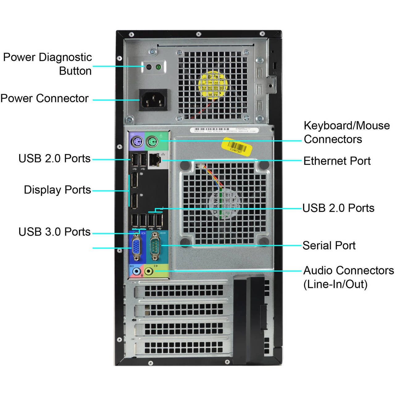 Dell OptiPlex 7020 Tower Quad Core i5 Computer - Discount Electronics