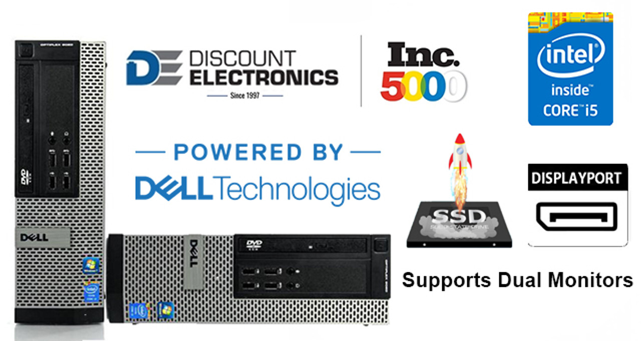 Dell OptiPlex 3020 SFF i5 SSD Computer Windows 10