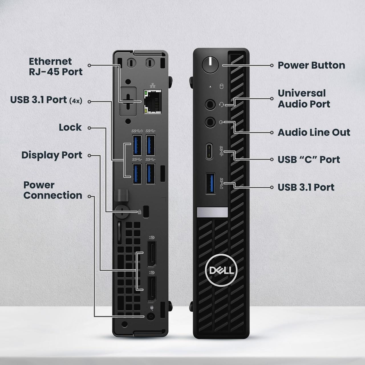 Dell OptiPlex 5080 Micro i5-10500T 16GB Windows 11 Pro Tiny