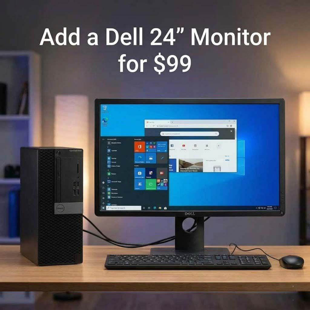 Build your own Dell Optiplex Computer With Windows 11 Shipped Fast