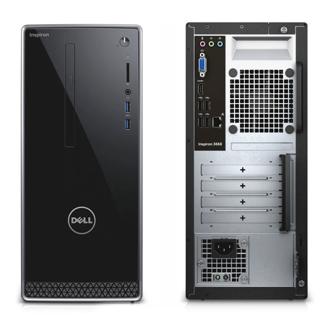 Dell Inspiron 3668 Core i7-7770 Mini Tower Desktop PC