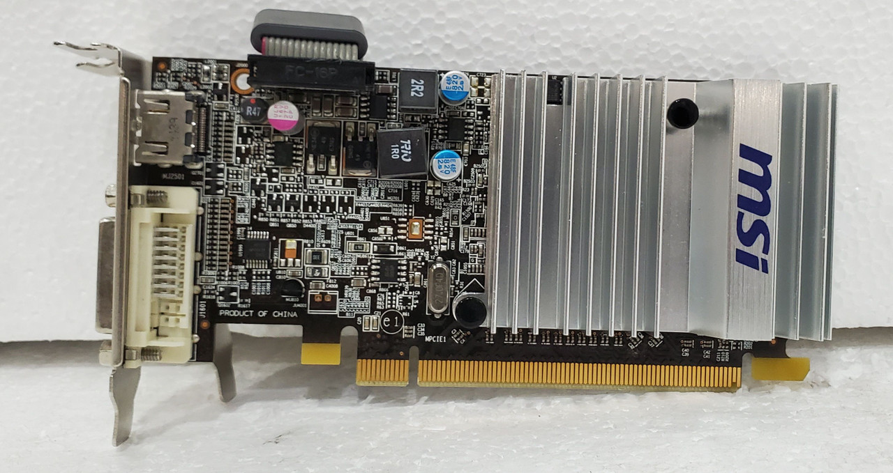 MSI ATI Radeon HD 5450 1GB PCI-E Graphic Video Card R5450-MD1GD3H