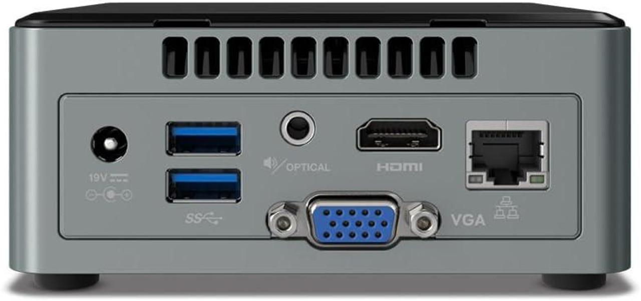 TWO Tiny Intel NUC Quad Core Dual HDDs Windows 10 Mini PC