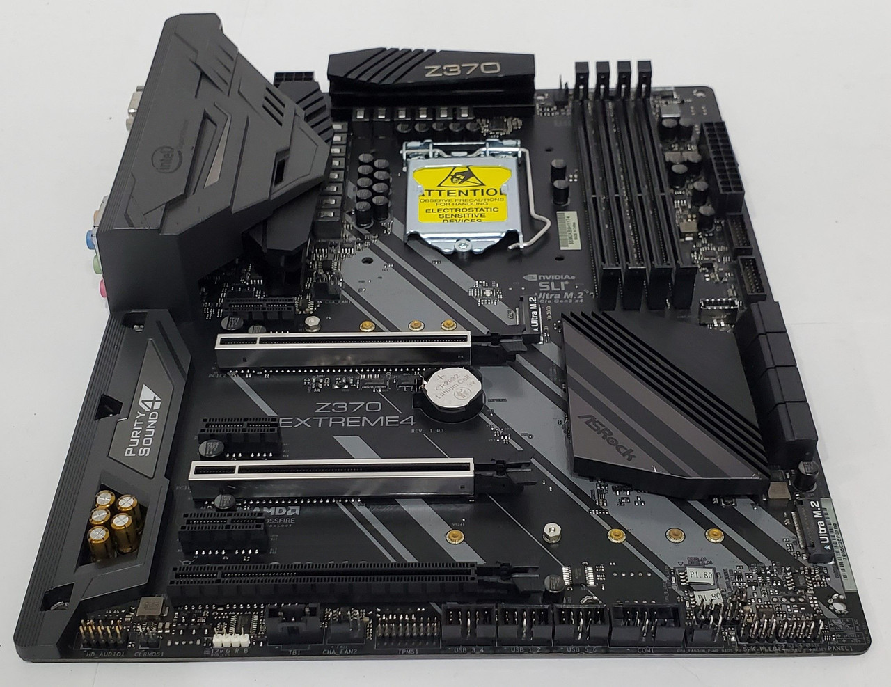 ASRock Z370 Extreme 4 ATX Motherboard Socket 1151 no IO Shield