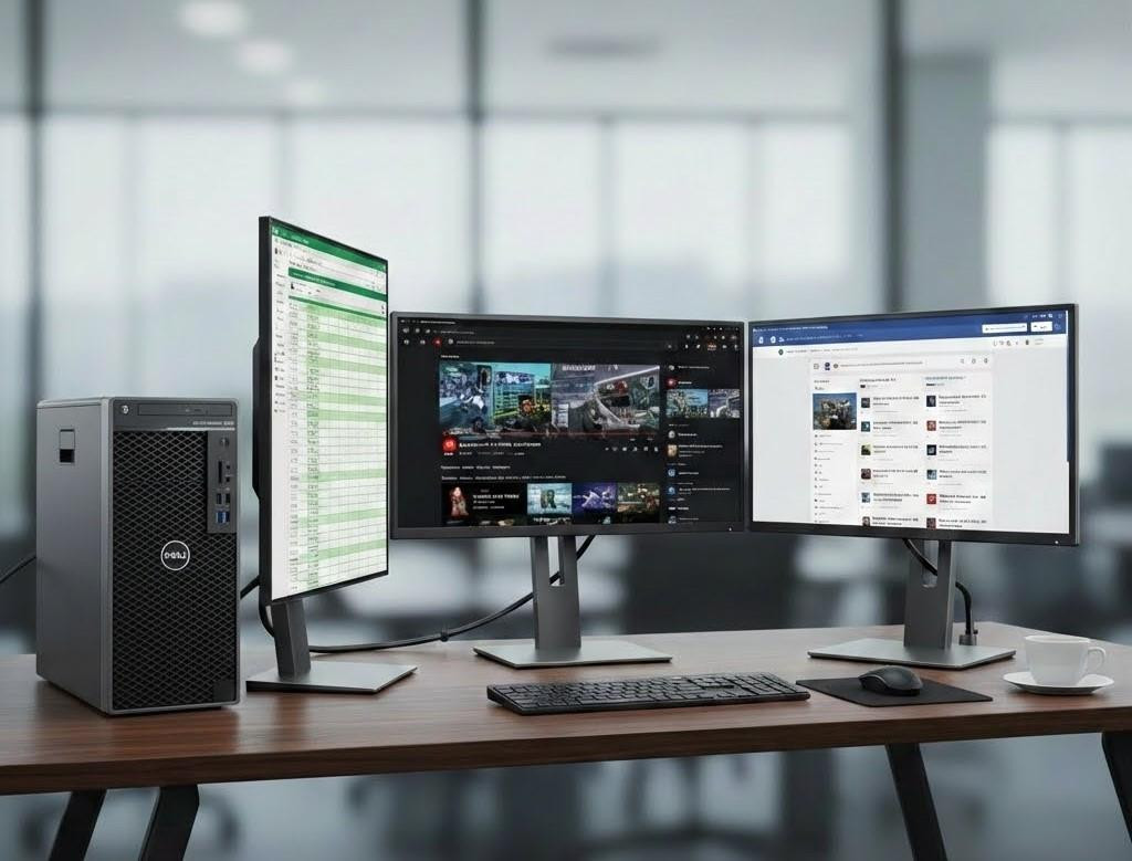 Dell Precision 3630 i7 256GB SSD + 1TB HDD Nvidia Graphics