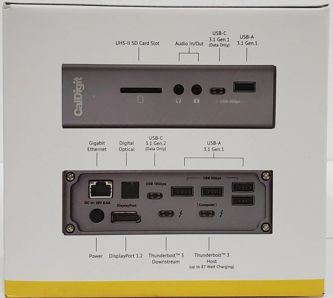 CalDigit TS3 Plus Thunderbolt Docking Station 3 Plus