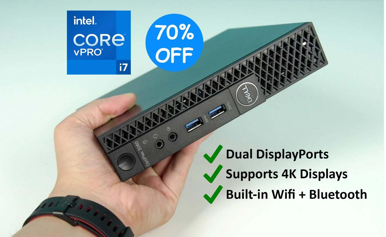 Dell OptiPlex Micro PC | 6-Core | 4K | Windows 11