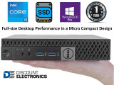  Dell OptiPlex 5050 Micro i5-7500T SSD Ultra-compact Computer 