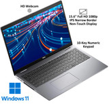 Refurbished Dell Latitude 5520 Windows 11 laptop with i5-1155G7 processor and 15 display