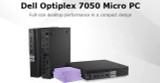 Dell OptiPlex 7050 Micro SSD Ultra-compact Computer