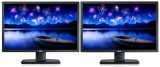 Dell Dual 24-Inch Rotating Computer Monitors Vertical Dell Display P2412H  