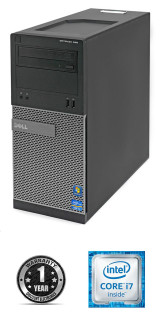  Dell Optiplex 390 MT Core i7 Windows 10 Computer 