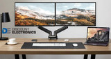Dell Two Dell Monitors 22" Vertical Rotating P2217H Swivel Dual Mount 