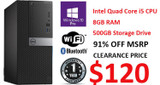 Dell Clearance Dell OptiPlex i5 500GB Business Tower PC 