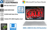 Dell Clearance Microsoft Surface Book 2 i7 16GB Tablet Win 11 Ready 