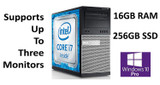 Dell Clearance Mini Tower Dell i7 Computer OptiPlex 9020 Windows 10 Pro 