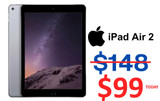 Apple Clearance Apple iPad Air 2 9.7'' Retina Display 16GB, A1566 