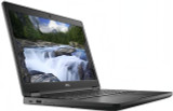 Refurbished The laptop in this image has a vivid landscape on its display screen, showing a waterfall and rocky cliffs under a blue sky.