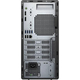 Refurbished The image displays a Dell OptiPlex 5080 desktop computer from a slightly angled perspective, showing the front panel of the