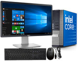 Dell Clearance Dell i5 Desktop Computer Package | 22-Inch Monitor | Keyboard & Mouse 