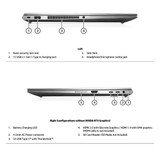 Refurbished HP ZBook Studio G7 i7 15.6 Mobile Workstation Laptop, Nvidia Graphics, 32GB RAM