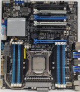 ASUS P9X79 WS Intel Motherboard LGA 2011 with CPU