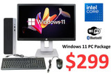 HP Clearance HP Windows 11 i5 Computer Package 22-inch Full HD Monitor  