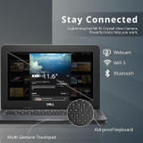 2 in 1 Dell Laptop SSD Webcam Lightweight and Small 