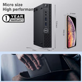 Dell Mini Dell OptiPlex 3040 Micro Computer Core i5 Windows 10 HDMI 