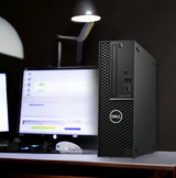 Refurbished The Dell Precision 3430 SFF computer with an Intel Six-Core i5-8500 processor, up to 4.10GHz, 16GB DDR4 RAM (upgradeable),