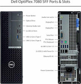  Dell OptiPlex 7080 SFF i7 16GB 512GB SSD Desktop Computer DVDRW 