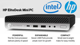 HP Clearance HP EliteDesk Micro  i5-9500T 16GB Windows 11 Pro Tiny PC 