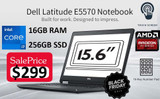 Dell Black Friday Dell Latitutde E5570 i7 15.6" Touchscreen Laptop AMD Graphics 