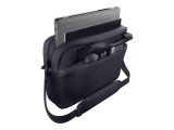 Dell EcoLoop Pro CC5623 carrying laptop case for a 16-inch model, featuring adjustable shoulder straps and multiple pockets.