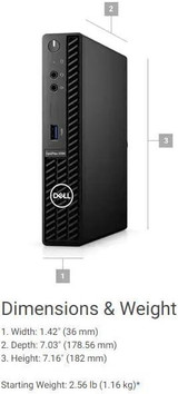 Dell OptiPlex 3090 Micro Core i5 16GB 512GB SSD Windows 11 Pro Tiny Computer 