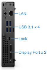  Dell OptiPlex 3090 Micro Core i5 16GB 256GB Windows 11 Pro Tiny Computer 