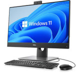 Refurbished Dell OptiPlex 7480 All in One i5 desktop computer with Windows 11 Pro, 16GB RAM, and 24 SSD