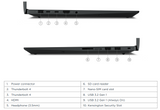  Lenovo ThinkPad P1 G4 i9 32GB 1TB RTX 3080 16" Windows 11 Laptop Ports