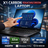  Lenovo ThinkPad X1 Carbon Core i7 13th Gen CPU 32GB 512GB 14" FHD+ TouchScreen Windows 11 Laptop 