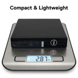 Tiny Dell OptiPlex 7090 Micro i7 16GB 960GB SSD PC Dual DisplayPorts