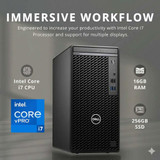 Dell OptiPlex 5090 MT Core i7-10700 16GB 256GB SSD Tower PC DVDRW 