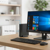HP Windows 11 PC Package Bundle | HP ProDesk 400 G5 Micro PC + NEW HP 24" Monitor