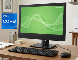 Dell OptiPlex 7440 24" All in One Core i7 Computer Linux Mint
