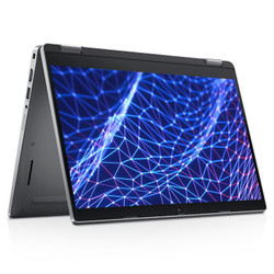 Refurbished Dell Latitude 5330 convertible laptop with i7-1265U processor and touch screen capabilities.